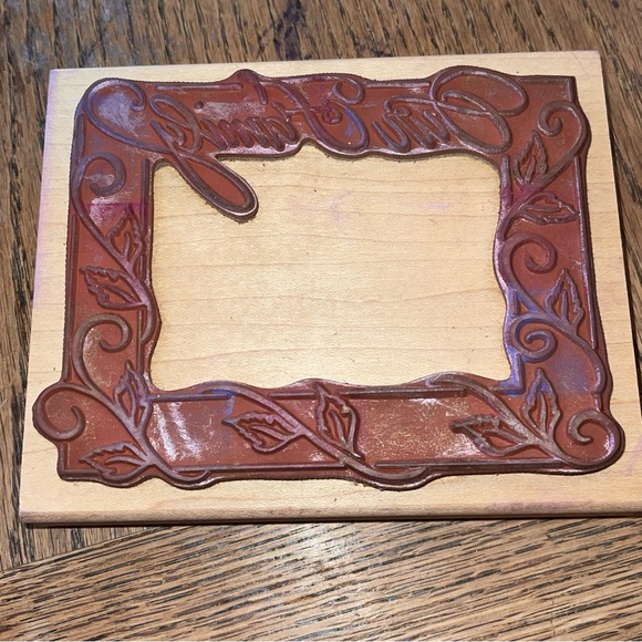 Denami Design Rubber Stamps Our Family Ivy Design Large 1998 Vintage Pre Owned - Picture 4 of 7